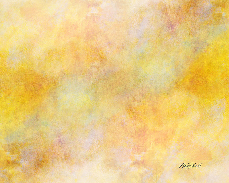 Solar Heat abstract art Painting by Ann Powell