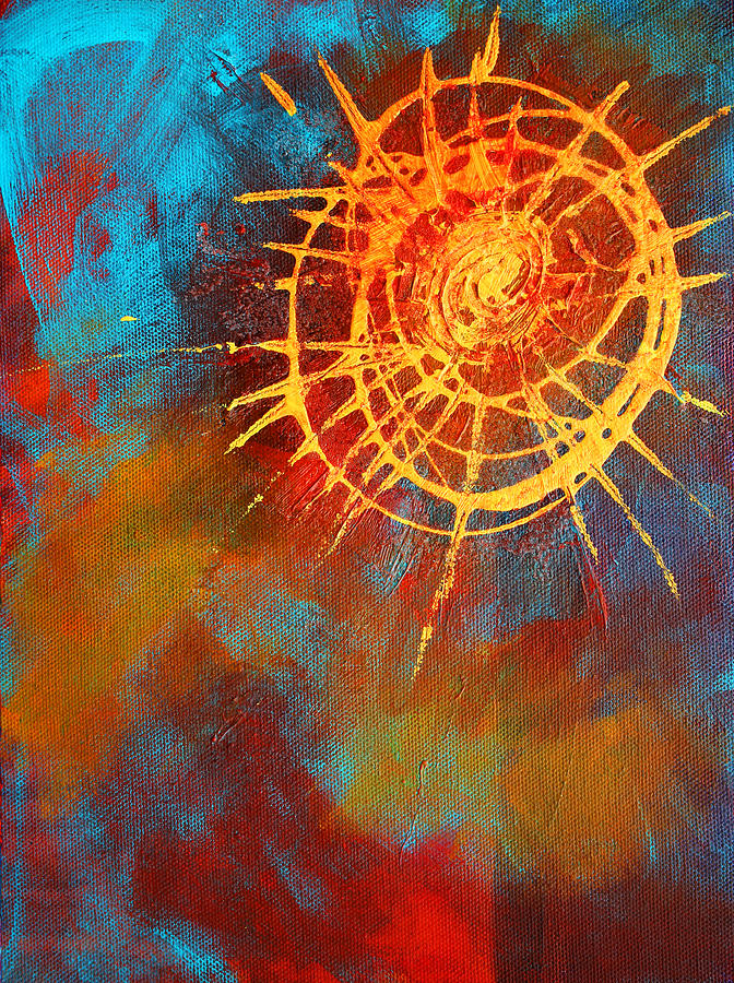 Solar Painting by Nancy Merkle