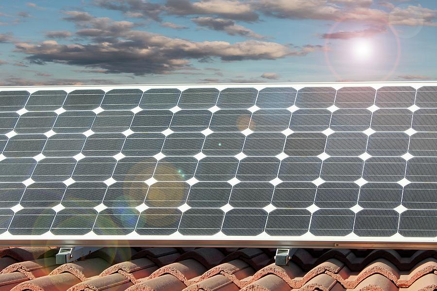 Solar Panel Array Photograph by Tony Craddock/science Photo Library ...