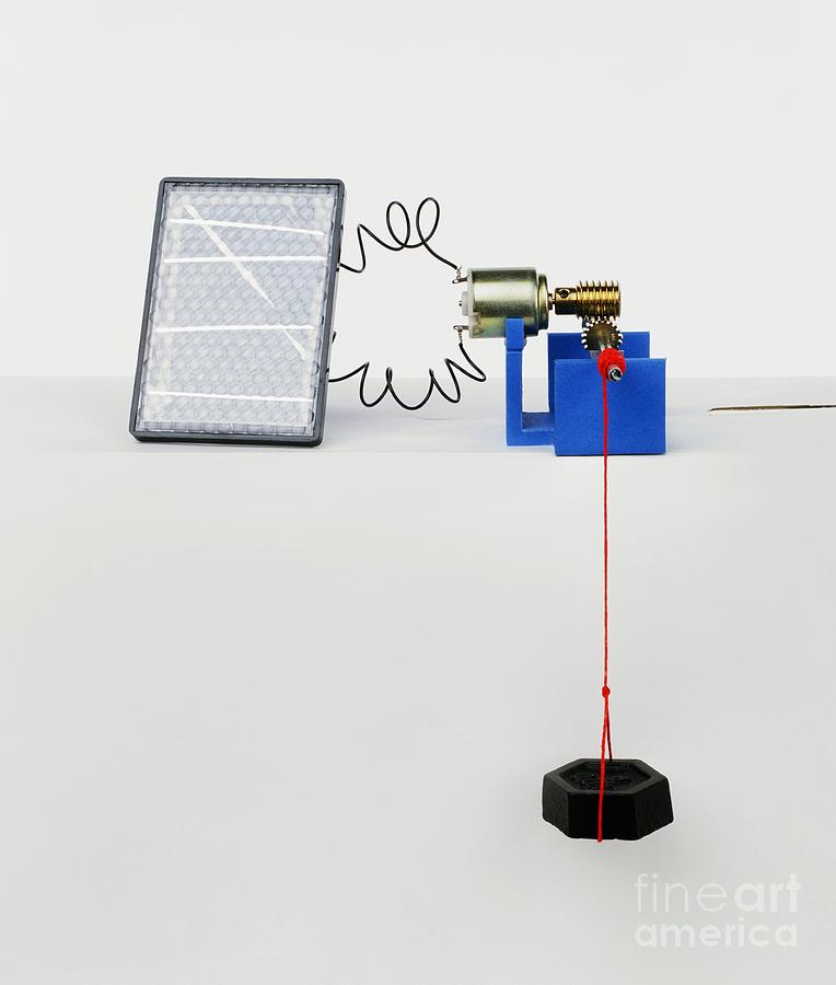 Still Life Photograph - Solar Power Generating Power by Andy Crawford / Dorling Kindersley
