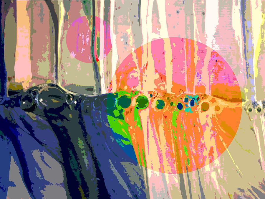 Abstraction Painting - Solar Power by John Lautermilch Abstraction Painting - Solar Power by John Lautermilch