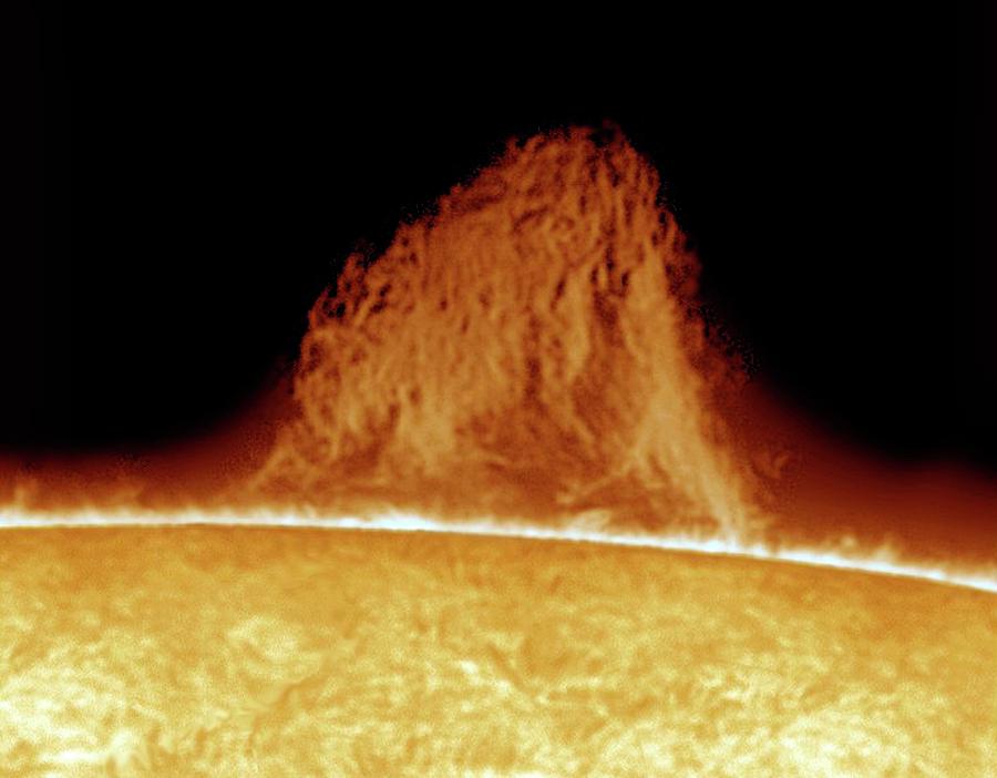 Space Photograph - Solar Prominence by Damian Peach