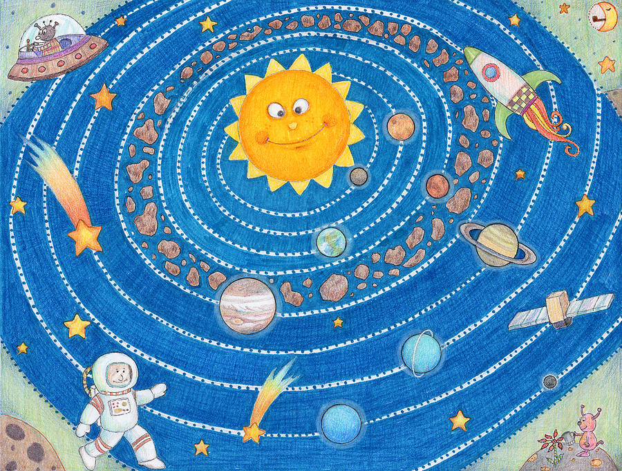 Solar System For Kids By Bilhagolan