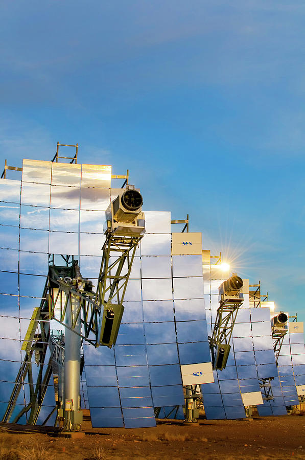 Solar Test Facility Photograph By Sandia National Laboratories