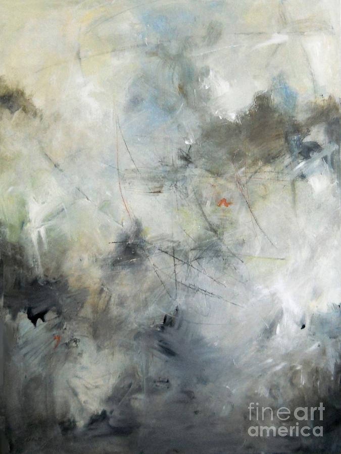 Sold - Smoke Screen Painting by Carolyn Barth