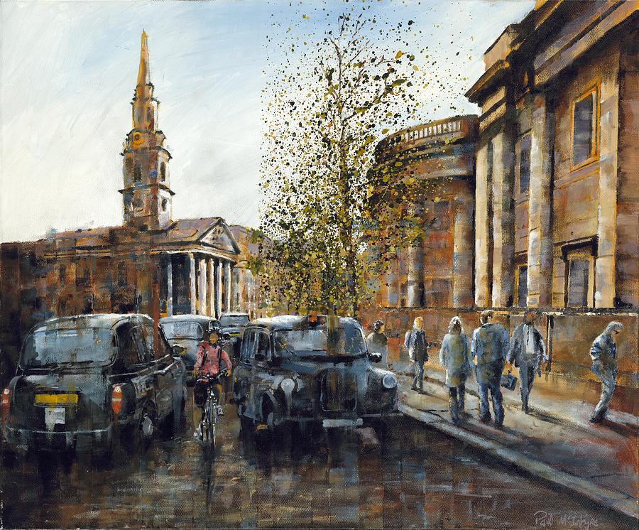 SOLD St Martin In The Fields London Painting by Paul McIntyre | Fine ...