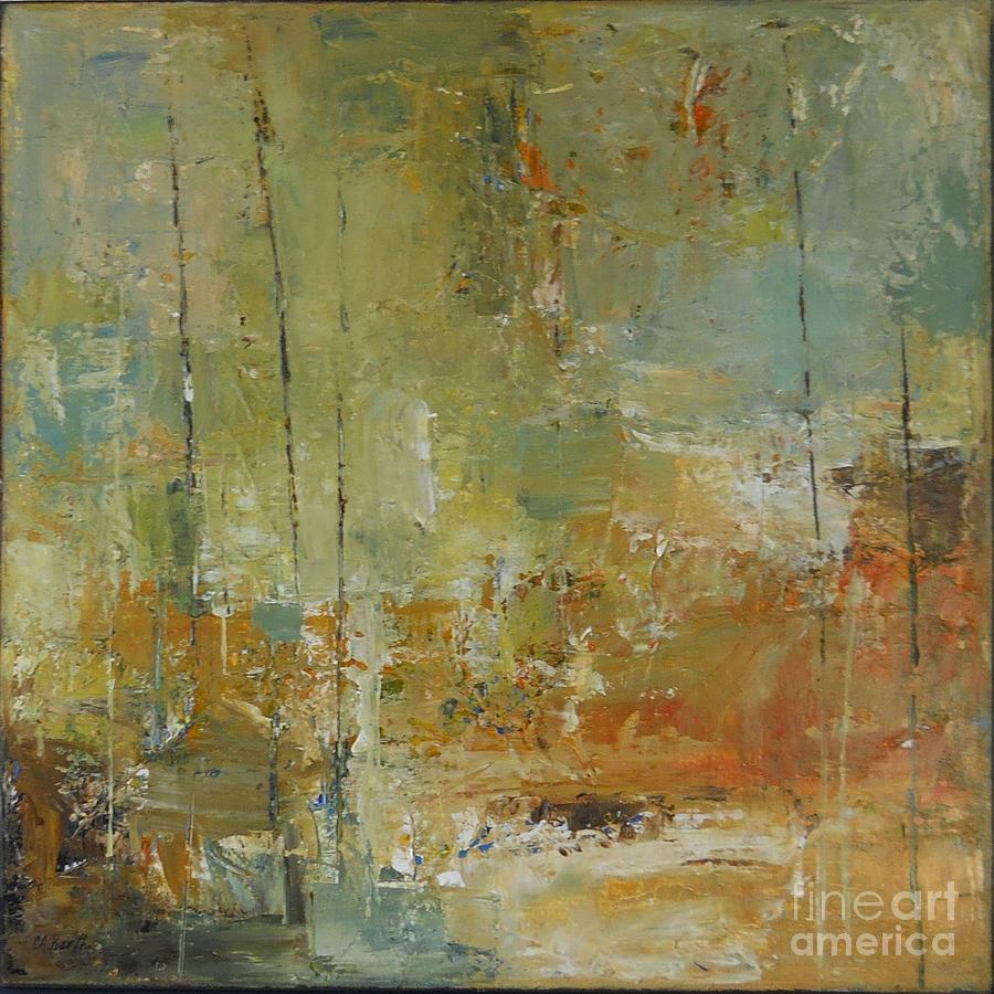 Sold - Untitled 7238 Painting by Carolyn Barth