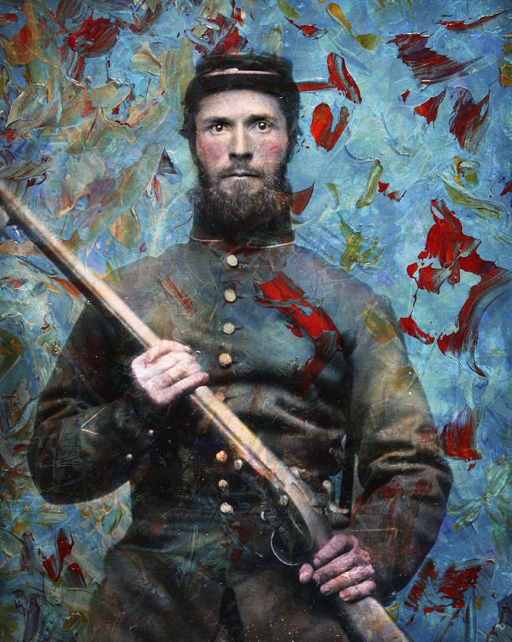 Soldier Fellow 2 Painting by James W Johnson