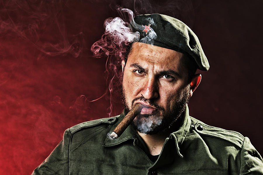 Soldier with a cigar Photograph by Valentinrussanov