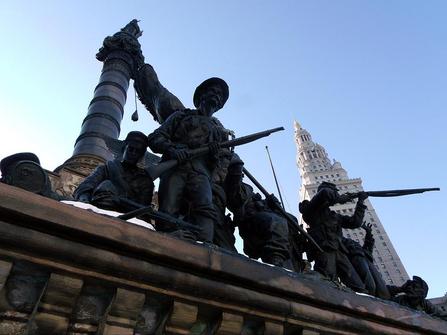Soldiers And Sailors Monument Photograph