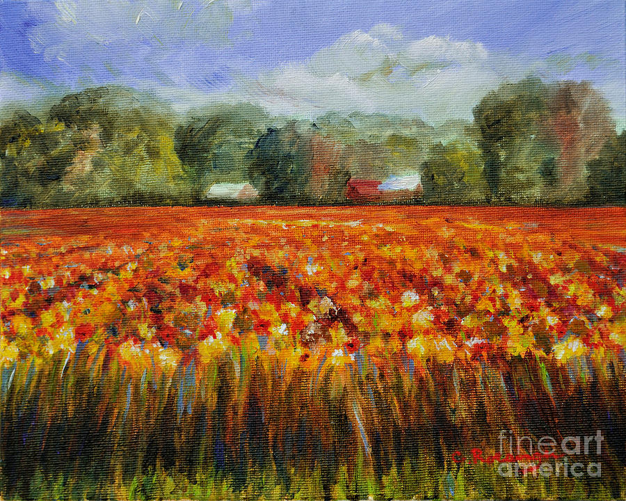 Fall Painting - Solebury Autumn by Paint Box Studio