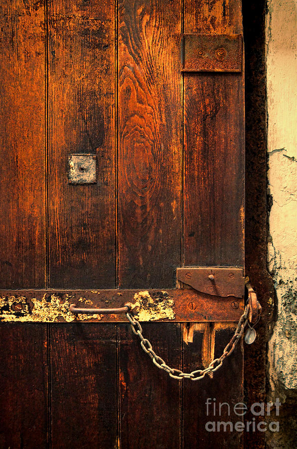 Solitary Confinement Door Photograph by Jill Battaglia