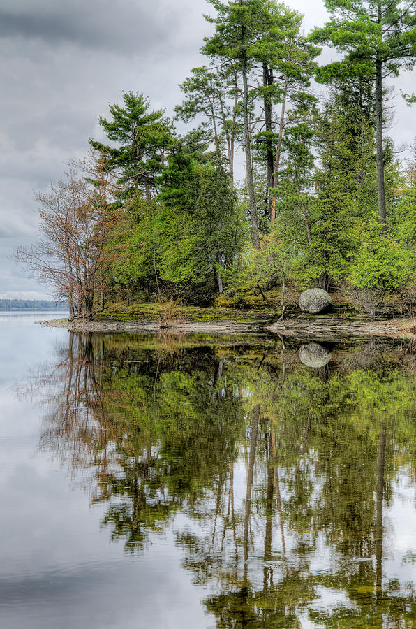 Landscape Photograph - Solitude at Pinheys Point Ontario by Rob Huntley