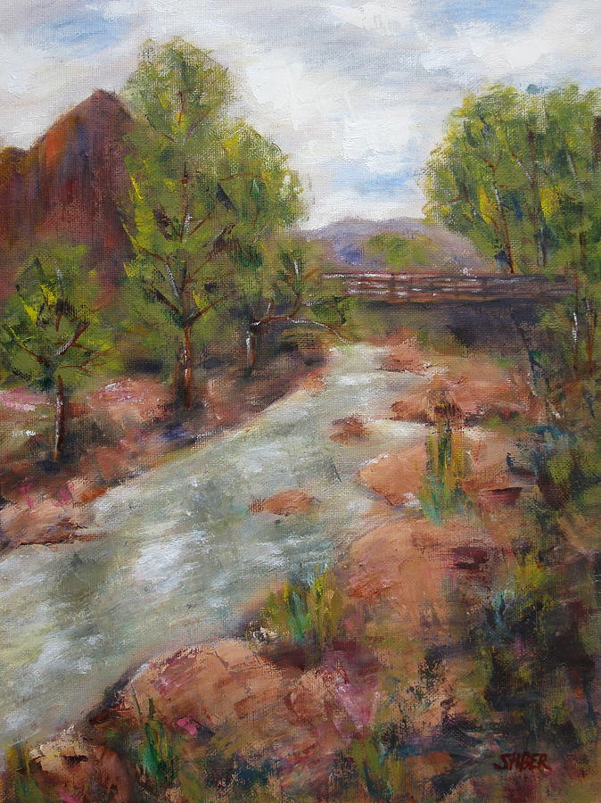 Solitude Painting - Solitude by Kathy Stiber Solitude Painting - Solitude by Kathy Stiber