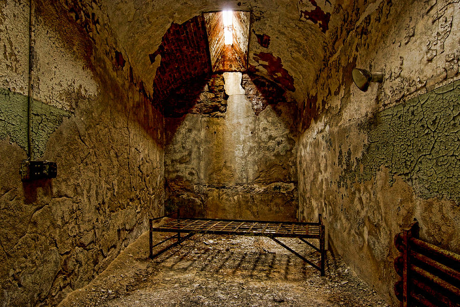 Eastern State Penitentiary Photograph - Solitude by Michael Dorn