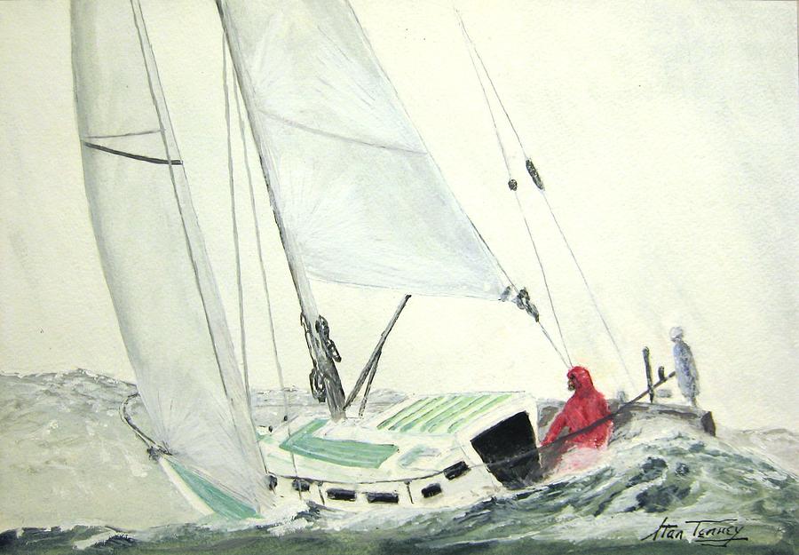 Boat Painting - Solo by Stan Tenney