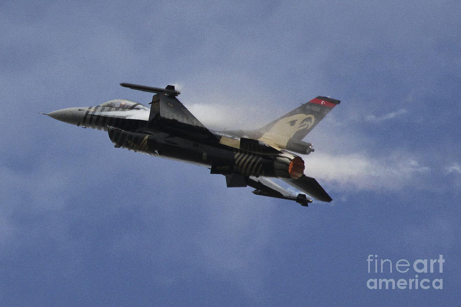 Jet Photograph - Solo Turk by Airpower Art