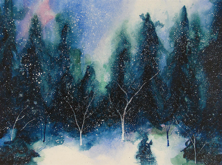 Winter Painting - Solstice by Nelson Ruger