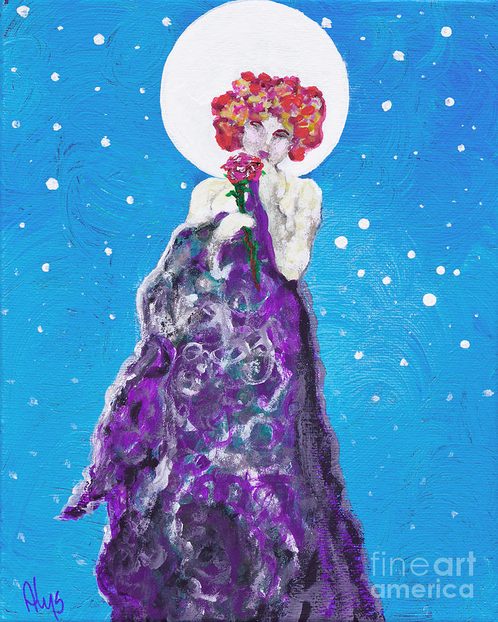 Solstice Sweetheart Painting by Alys Caviness-Gober