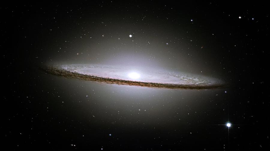 Space Photograph - Sombrero Galaxy by Benjamin Yeager