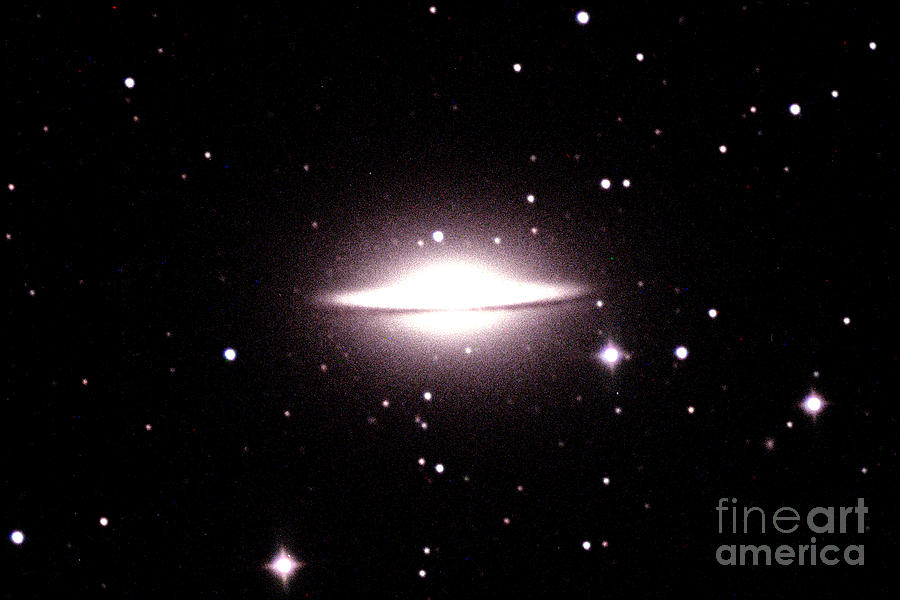 Space Photograph - Sombrero Galaxy by John Chumack
