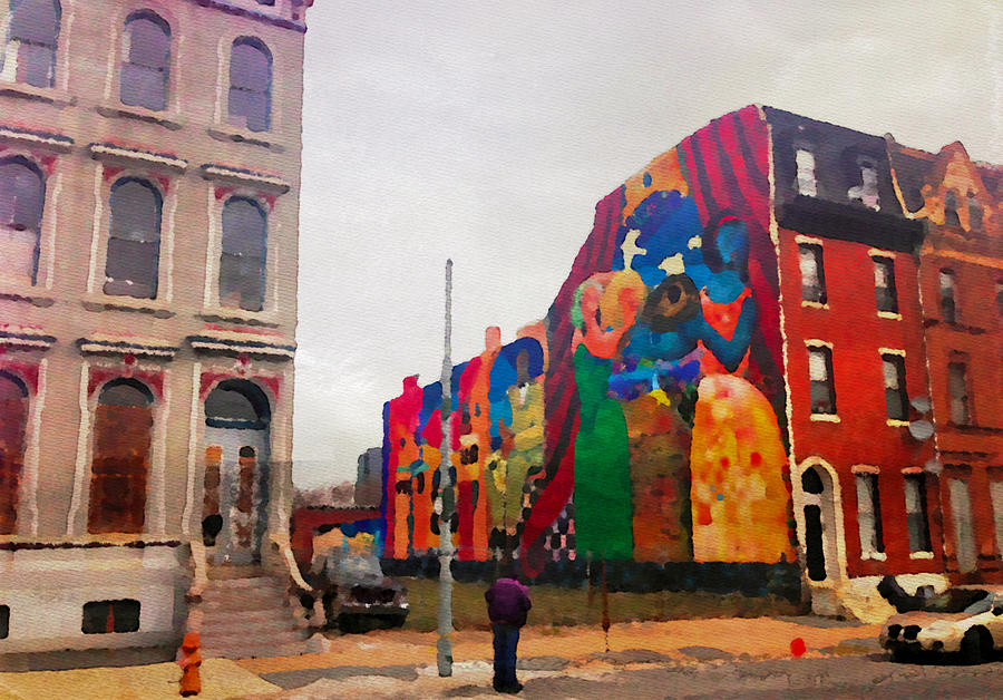 Some Color In Philly Photograph by Alice Gipson