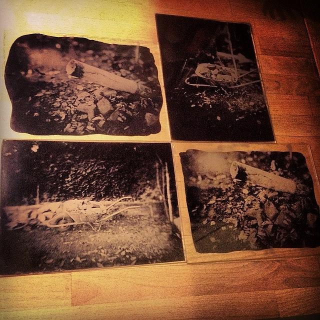Morava Photograph - Some Of My #collodion  #ambrotype by Jan Kratochvil