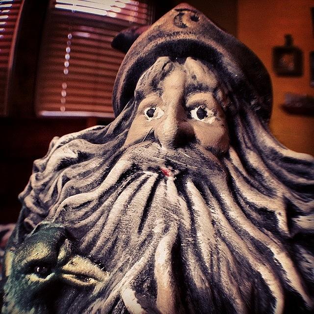 Wizard Photograph - Some Of My Husbands Ceramics by Angela Ritchie