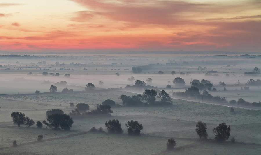 Somerset Mists Photograph by Lakemans