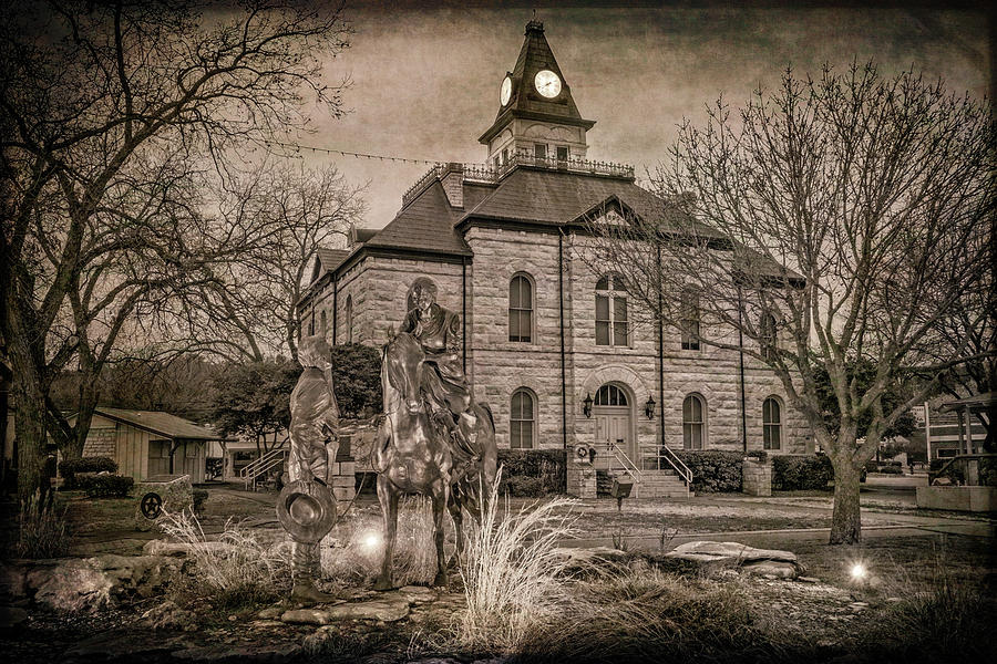 Somervell County Courthouse Photograph by Joan Carroll