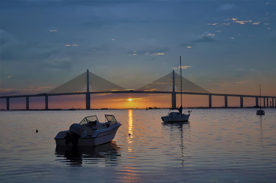 Boat Photograph - Something About a Sunrise by Bill Cannon