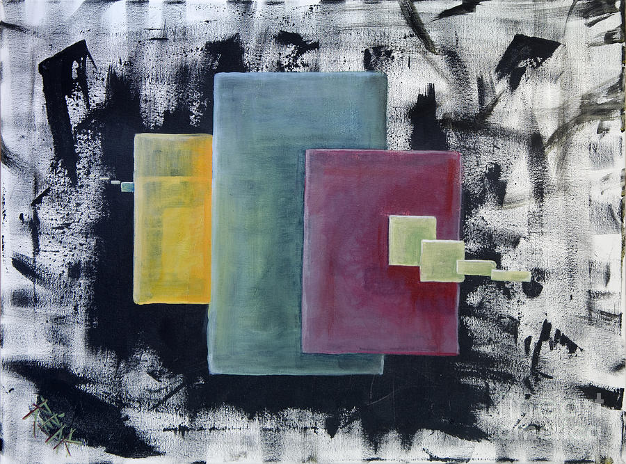 Something about Three Painting by Mark Blome