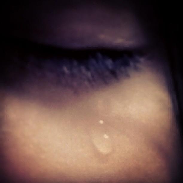 Tears Photograph - Sometimes Crying Is The Only Way For Me by Bilqis Nadya Amnur
