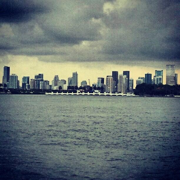 Miami Photograph - Somewhere Along The Bay by Brian Anthony
