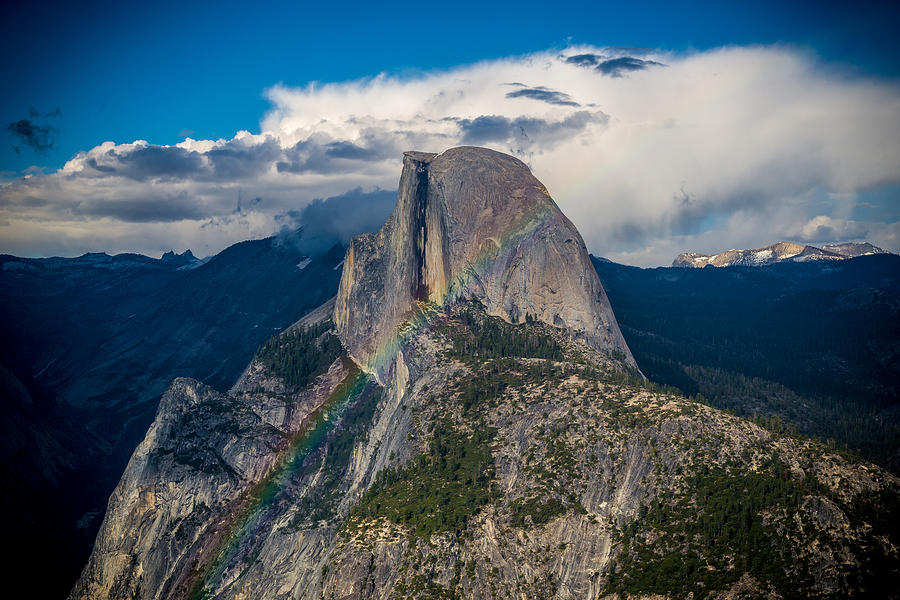 Somewhere Over Half Dome Photograph by Kristopher Schoenleber