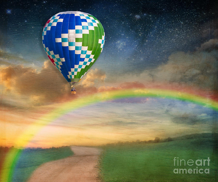 Fantasy Photograph - Somewhere Over the Rainbow by Juli Scalzi