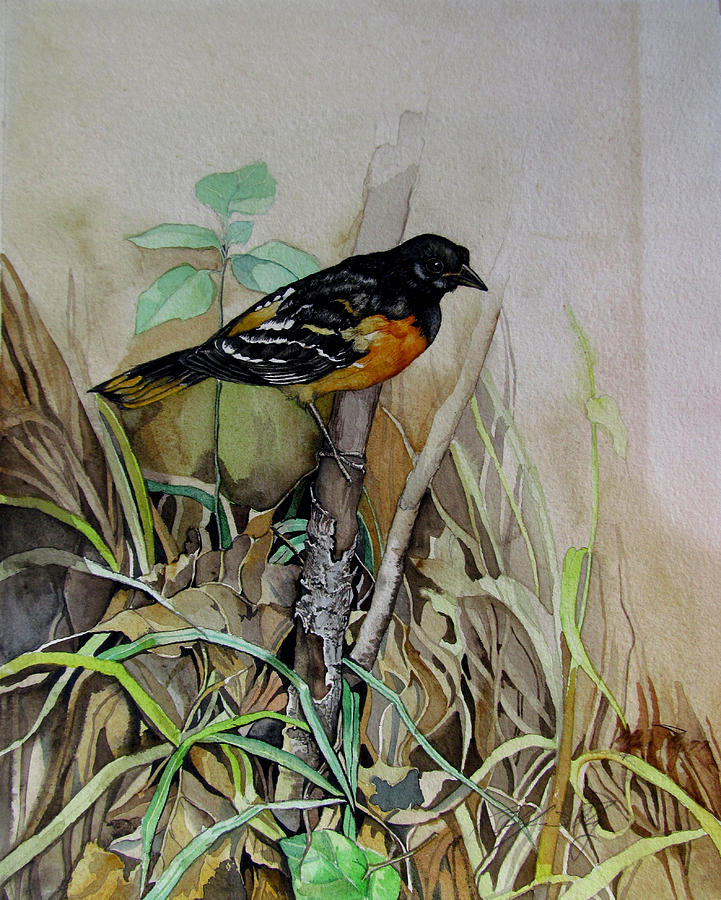 Song Bird From My Youth Painting by Alfred Ng