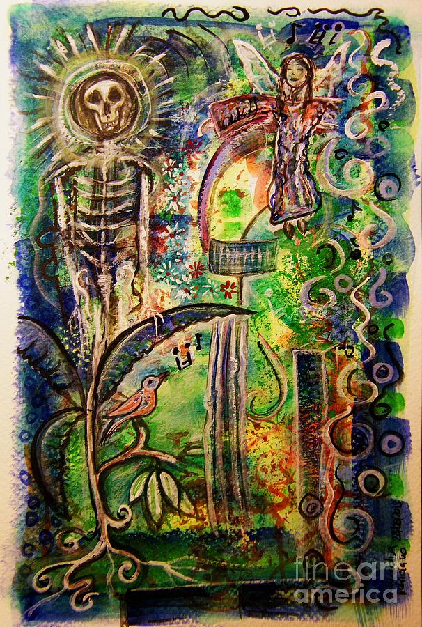 Song Of Angel Painting by Mimulux Patricia No Song Of Angel Painting by Mimulux Patricia No