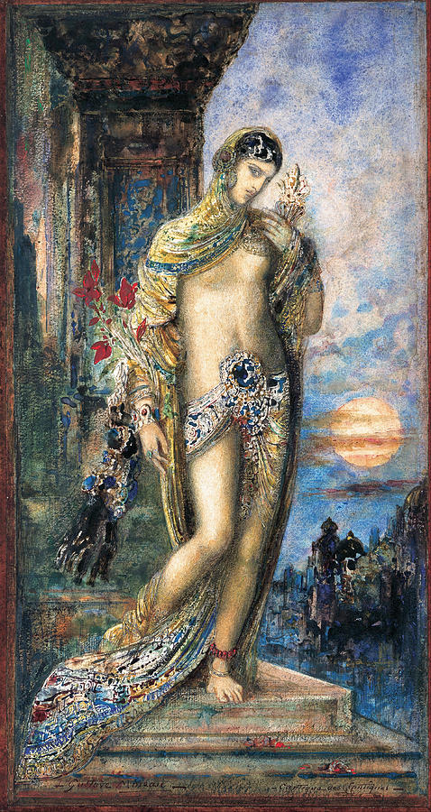Song of Songs Painting by Gustave Moreau