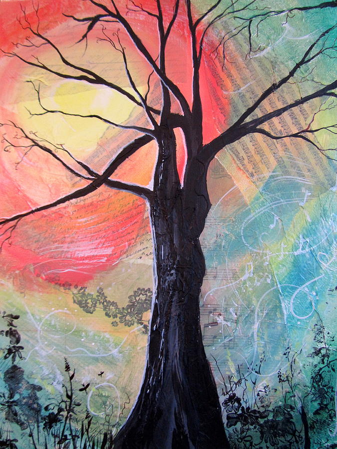 Song tree Painting by Wendy Smith - Fine Art America