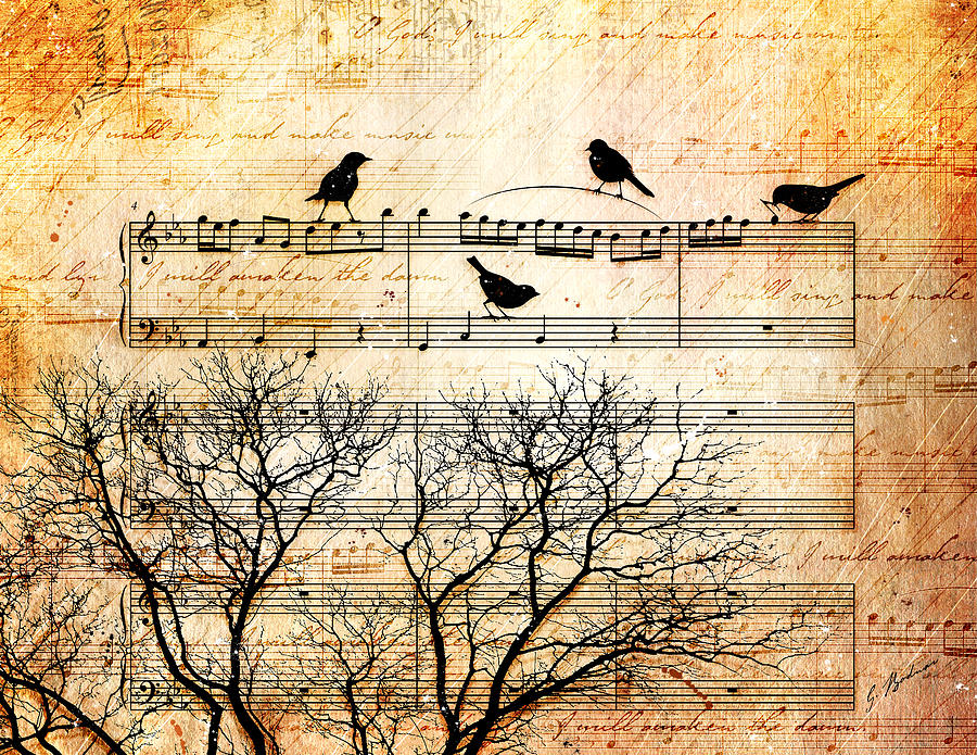Songbirds Digital Art by Gary Bodnar