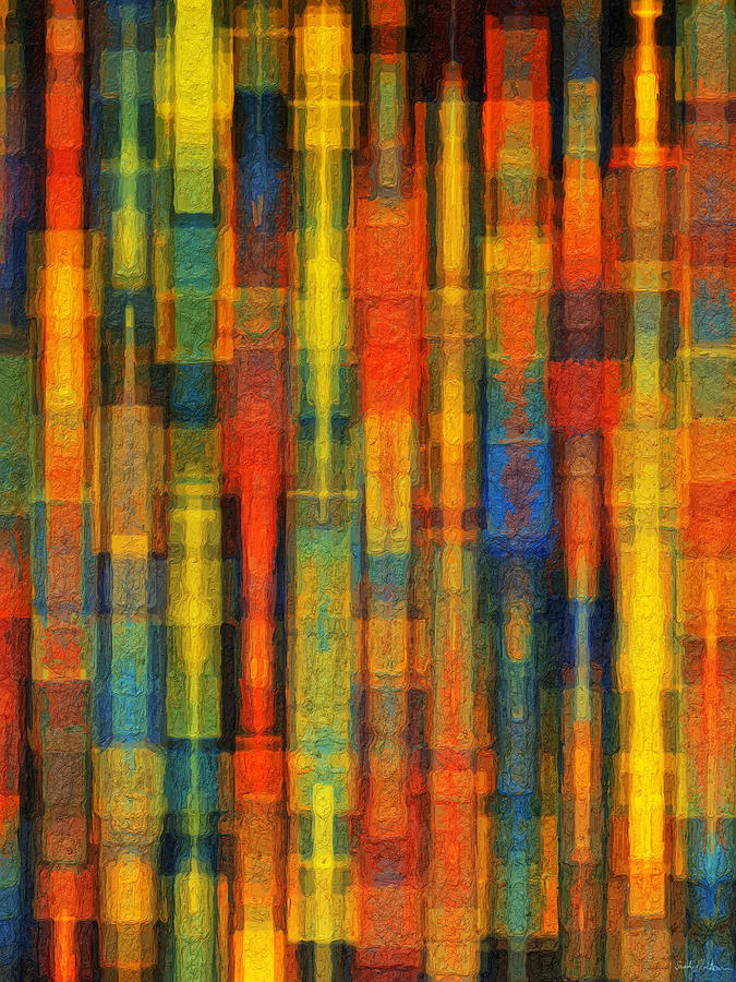 Abstract Painting - Sonic Dreams of Glory by Sandy MacGowan