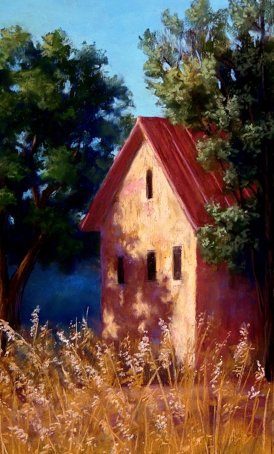 Sonoma County Winery Pastel by Candice Ferguson