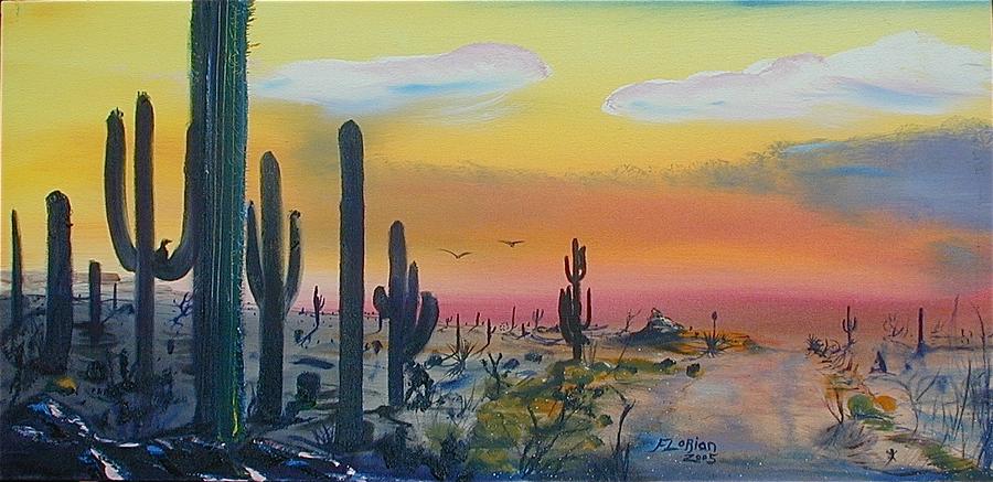 Sonora Alive Painting by J FLoRian Dunn - Fine Art America