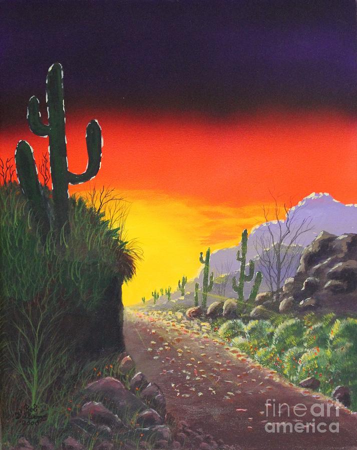 Sonoran Sunrise Mixed Media by Bob Williams