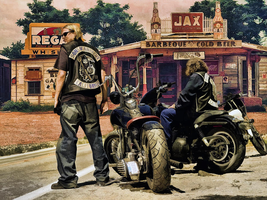 Sons Of Anarchy . Photograph by Rat Rod Studios
