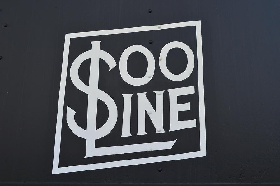 Soo Line Railroad Logo Photograph