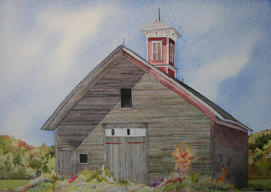 Barn Painting - Soon to be Forgotten by Mary Ellen Mueller Legault