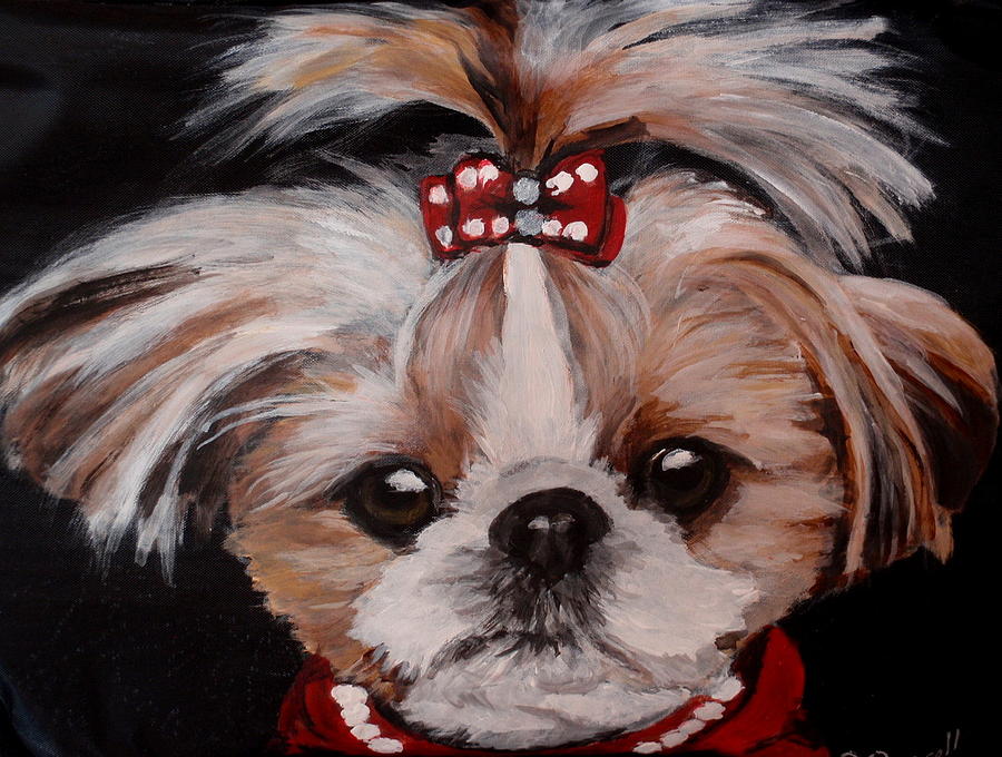 Sophi Painting by Carol Russell