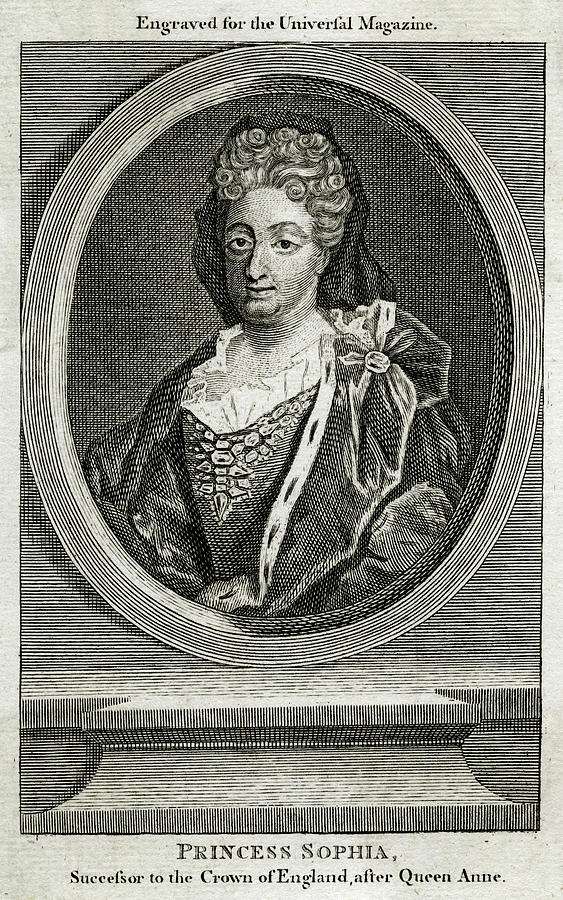 Sophia - Electress Of Hanover And Drawing by Mary Evans Picture Library ...